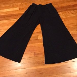 Wide leg Jersey pants
